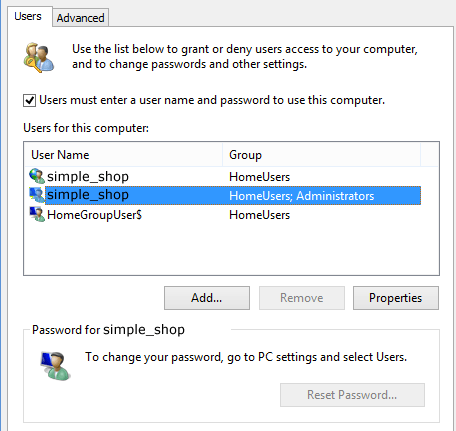 windows 8 users