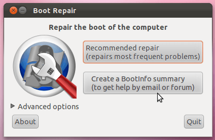 Boot-Repair image 1